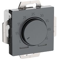 Терморегулятор механический с датчиком без рамки Systeme Electric AtlasDesign 0С +45С грифель картинка